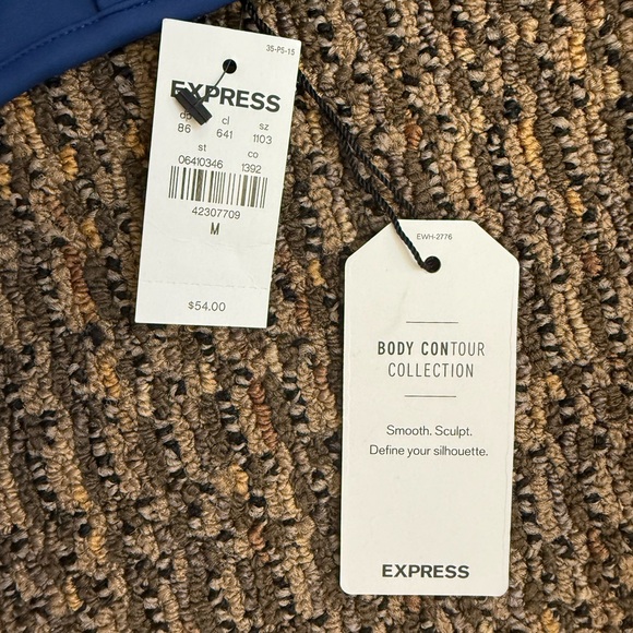 Express Body Con Collection NWT corset style top with flexible boning - Picture 9 of 9